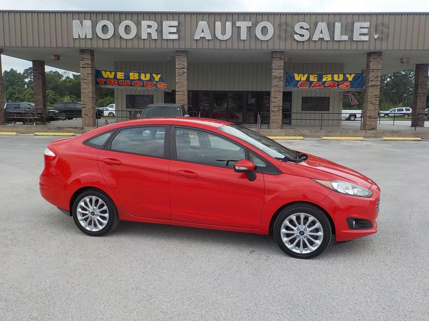 2014 Red /Charcoal Ford Fiesta (3FADP4BJ0EM) , Automatic transmission, located at 1617 W Church Street, Livingston, TX, 77351, (936) 327-3600, 30.710995, -94.951157 - WOW!! Need to check this one out for the price range it's in! You won't be disappointed! - Photo#0